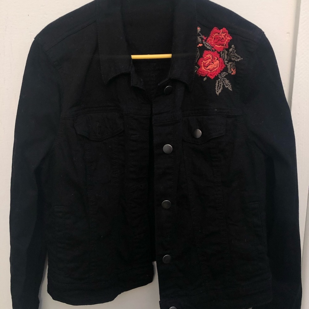Blck denim jacket
